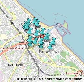 Mappa Via Don Pasquale Brandano, 65126 Pescara PE, Italia (0.6085)