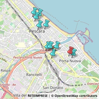 Mappa Corso Gabriele Manthone, 65127 Pescara PE, Italia (0.86727)