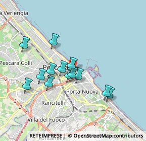 Mappa Via Gioacchino Rossini, 65121 Pescara PE, Italia (1.64538)