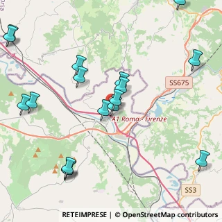 Mappa Via dei Portolani, 01028 Orte VT, Italia (5.38765)