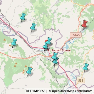 Mappa Via dei Portolani, 01028 Orte VT, Italia (4.51273)