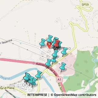 Mappa Via dei Portolani, 01028 Orte VT, Italia (0.4425)