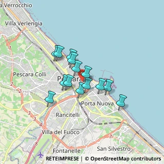 Mappa Via Campania 28 sede legale Via Lucania 17 sede operativa, 65122 Pescara PE, Italia (1.27429)