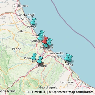 Mappa Via Campania 28 sede legale Via Lucania 17 sede operativa, 65122 Pescara PE, Italia (11.30308)