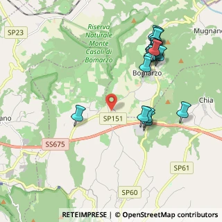 Mappa S.S. Ortana Km 13, 01038 Soriano nel Cimino VT, Italia (2.383)