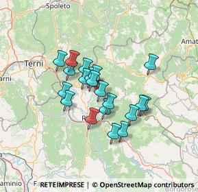 Mappa Via Dante Alighieri, 02014 Cantalice RI, Italia (10.6785)