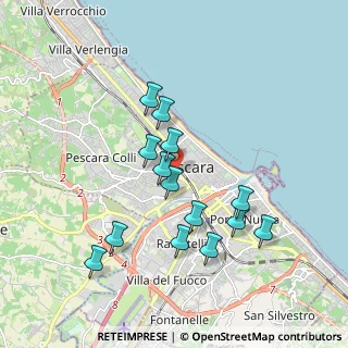 Mappa Via Aremogna, 65124 Pescara PE, Italia (1.78714)