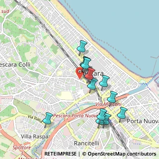 Mappa Via Aremogna, 65124 Pescara PE, Italia (0.90154)