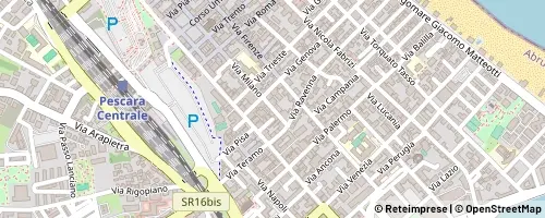Mappa Pescara