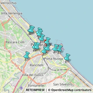 Mappa Via Ugo Foscolo, 65121 Pescara PE, Italia (1.32214)