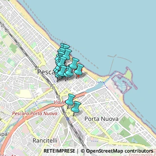 Mappa Via Ugo Foscolo, 65100 Pescara PE, Italia (0.591)