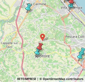 Mappa Via Barco, 65010 Spoltore PE, Italia (3.79)