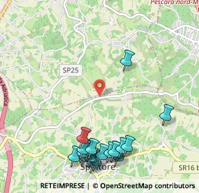 Mappa Via Barco, 65010 Spoltore PE, Italia (1.382)