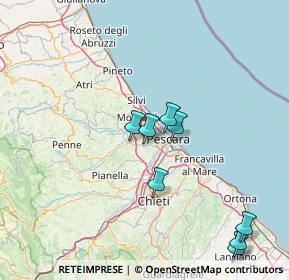 Mappa Via Barco, 65010 Spoltore PE, Italia (32.58286)