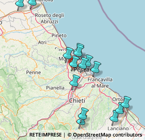 Mappa Via Barco, 65010 Spoltore PE, Italia (16.996)