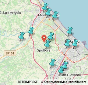 Mappa Via Barco, 65010 Spoltore PE, Italia (4.36769)