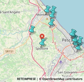 Mappa Via Barco, 65010 Spoltore PE, Italia (4.96417)
