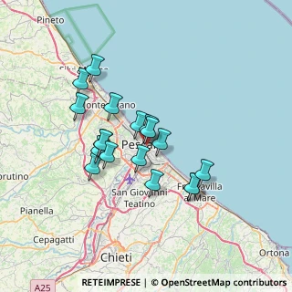 Mappa Via Ravenna, 65122 Pescara PE, Italia (6.04556)