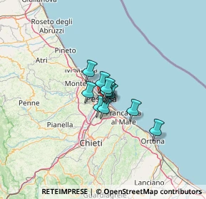Mappa Via Ravenna, 65121 Pescara PE, Italia (5.88364)