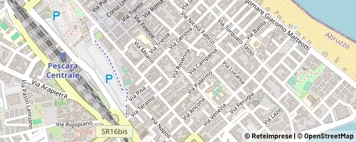 Mappa Pescara