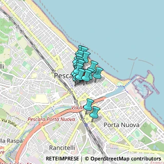 Mappa Via Ravenna, 65122 Pescara PE, Italia (0.3615)