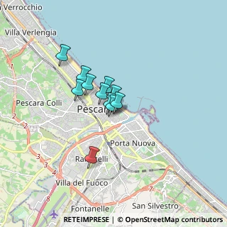 Mappa Via Nicola Fabrizi, 65121 Pescara PE, Italia (1.09364)