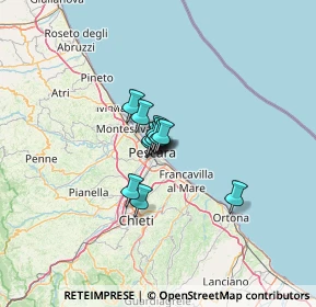 Mappa Lungomare G. Matteotti, 65121 Pescara PE, Italia (5.975)