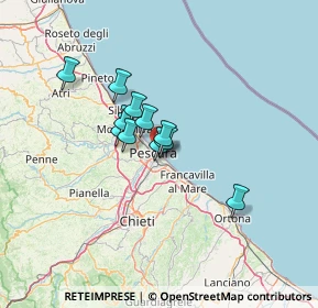 Mappa Lungomare G. Matteotti, 65121 Pescara PE, Italia (8.93909)