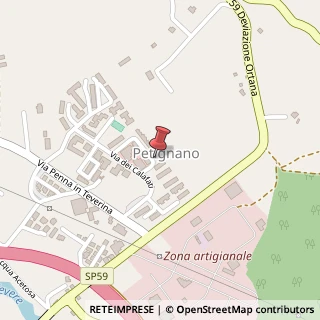 Mappa Via dei Calefati, 13, 01028 Orte, Viterbo (Lazio)