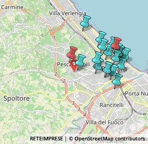 Mappa Salita Quaglietta, 65125 Pescara PE, Italia (1.8945)