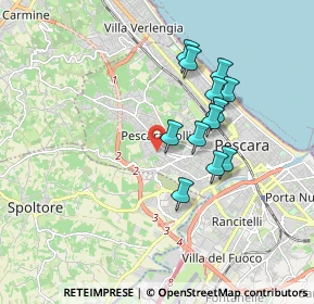 Mappa Salita Quaglietta, 65125 Pescara PE, Italia (1.59333)