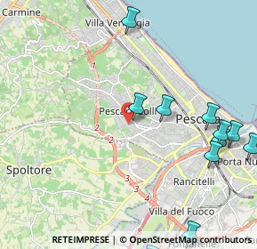 Mappa Salita Quaglietta, 65125 Pescara PE, Italia (2.98)