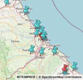 Mappa Salita Quaglietta, 65125 Pescara PE, Italia (16.81071)