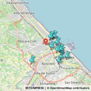 Mappa Via Monte Amaro, 65124 Pescara PE, Italia (1.49333)