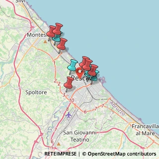 Mappa Via Monte Amaro, 65124 Pescara PE, Italia (2.3975)