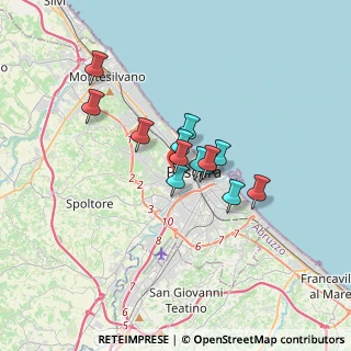Mappa Via Monte Petroso, 65124 Pescara PE, Italia (2.35077)