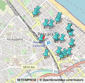Mappa Via Centro, 65122 Pescara PE, Italia (0.512)