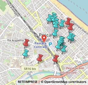 Mappa Via Centro, 65122 Pescara PE, Italia (0.472)