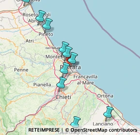 Mappa Via Centro, 65122 Pescara PE, Italia (19.17)