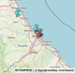 Mappa Via Centro, 65122 Pescara PE, Italia (34.054)