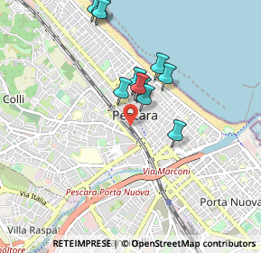 Mappa Via Centro, 65122 Pescara PE, Italia (0.83636)