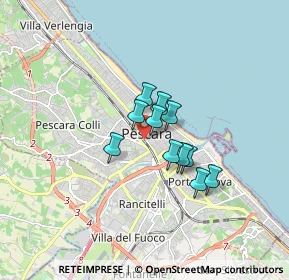 Mappa Via Centro, 65122 Pescara PE, Italia (1.10818)