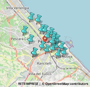 Mappa Via Centro, 65122 Pescara PE, Italia (1.259)