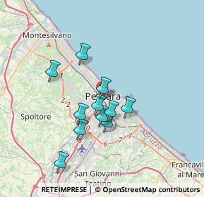 Mappa Via Centro, 65122 Pescara PE, Italia (2.97273)