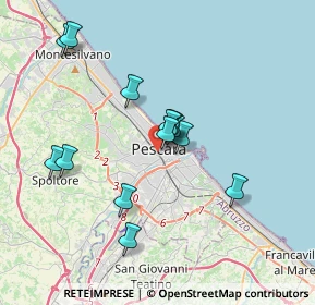 Mappa Via Centro, 65122 Pescara PE, Italia (3.45231)