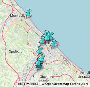 Mappa Via Centro, 65122 Pescara PE, Italia (2.78769)