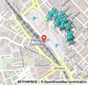 Mappa Via Centro, 65122 Pescara PE, Italia (0.278)