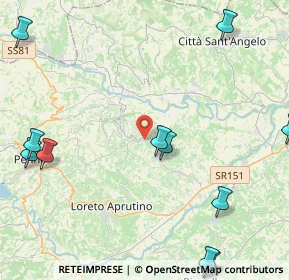 Mappa Strada degli Ulivi, 65010 Collecorvino PE, Italia (6.3)