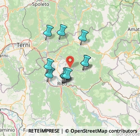 Mappa Via Mazzini, 02014 Cantalice RI, Italia (9.98818)