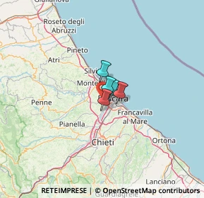 Mappa Valle Fuzzina, 65125 Pescara PE, Italia (30.85167)